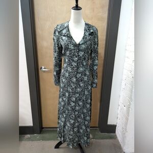 Vintage Cynthia Rowley floral maxi dress